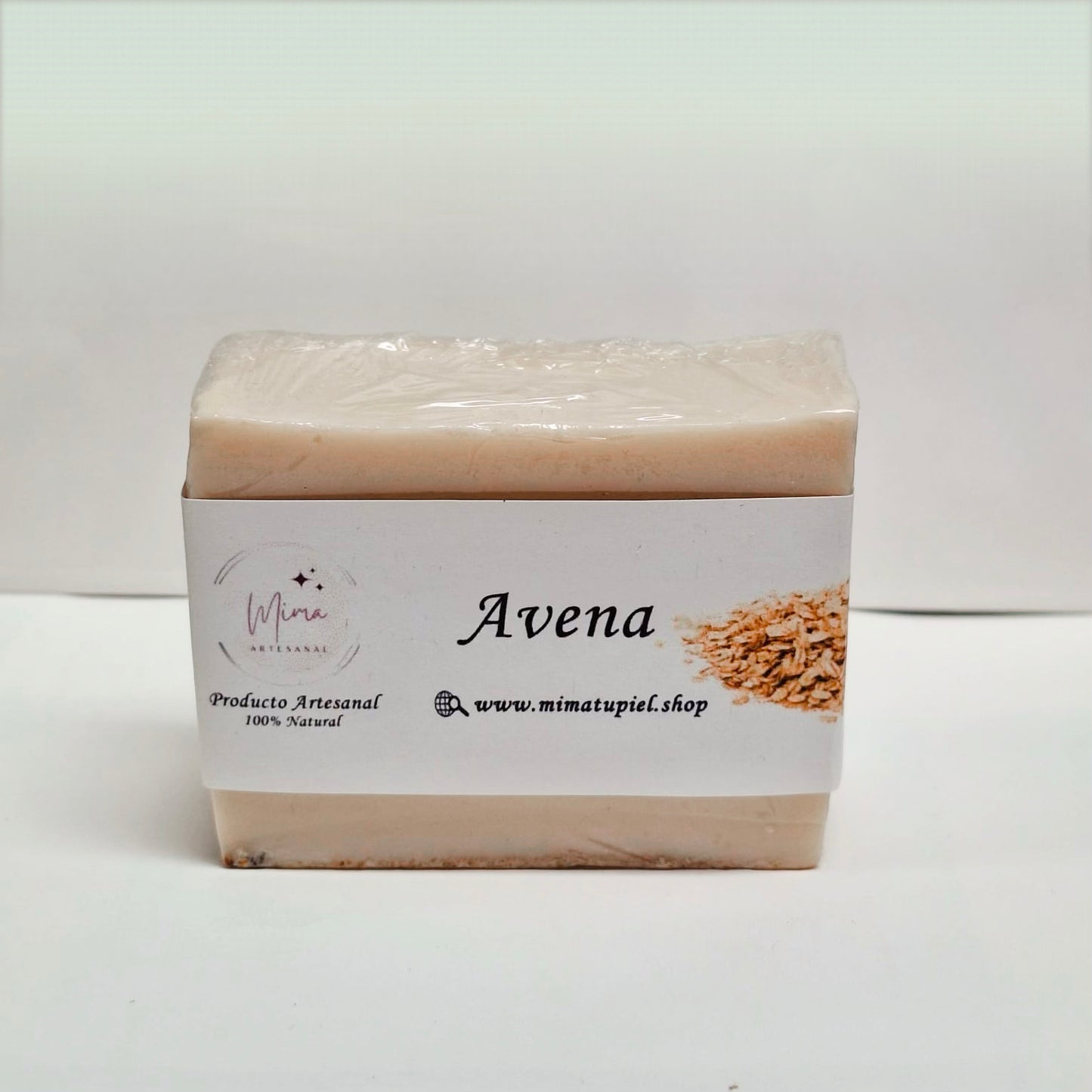 Jabón Natural Glicerina de Avena