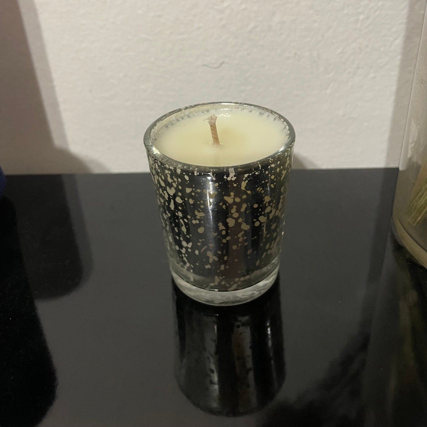 Velas de Soya Crystal Coco Negro 3oz